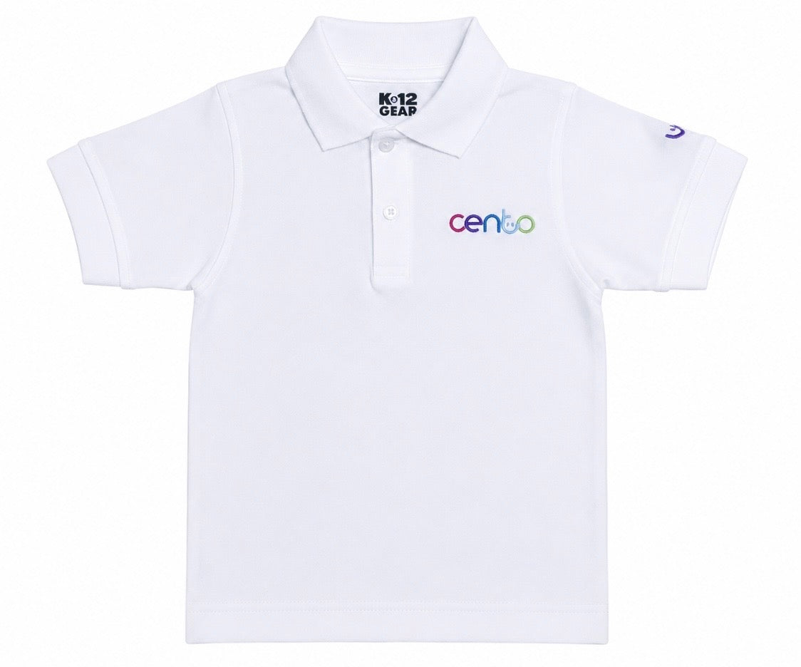 WHITE POLO SHIRT